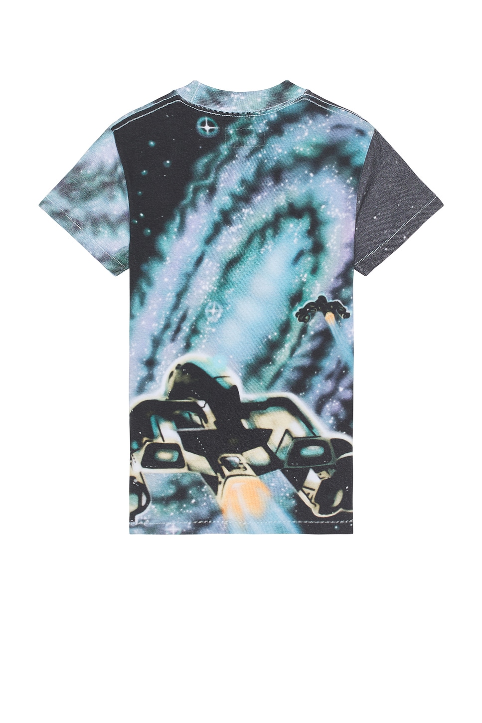 Shop Erl Unisex Space Tee Knit In Space Print