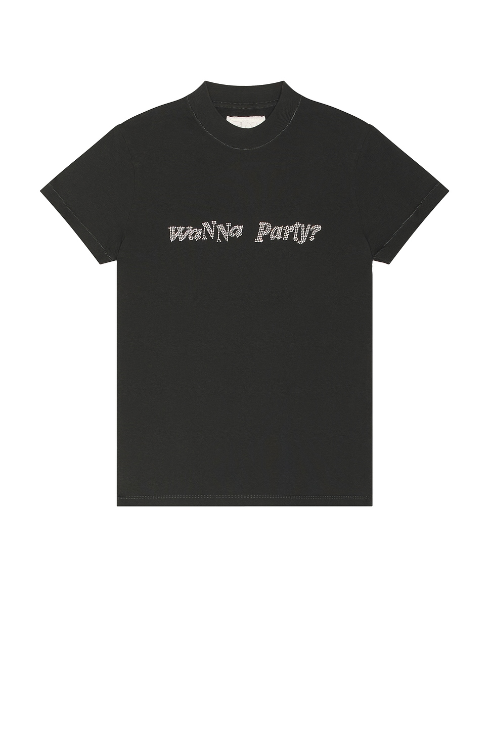 Image 1 of ERL Wanna Party T-Shirt Knit in Black