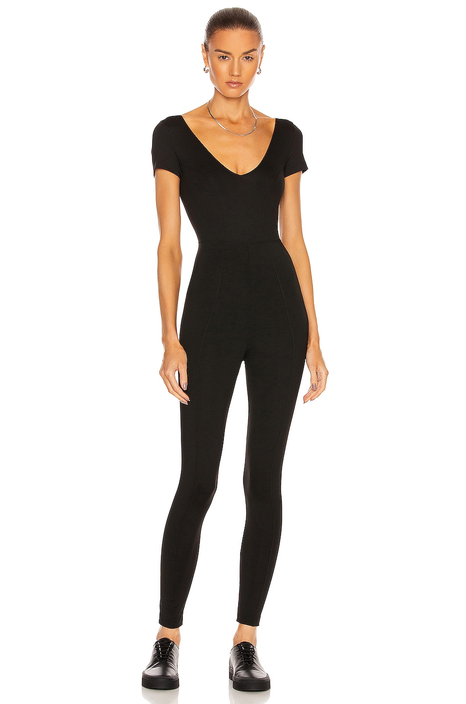 Ernest Leoty Oriane Jumpsuit in Black | FWRD