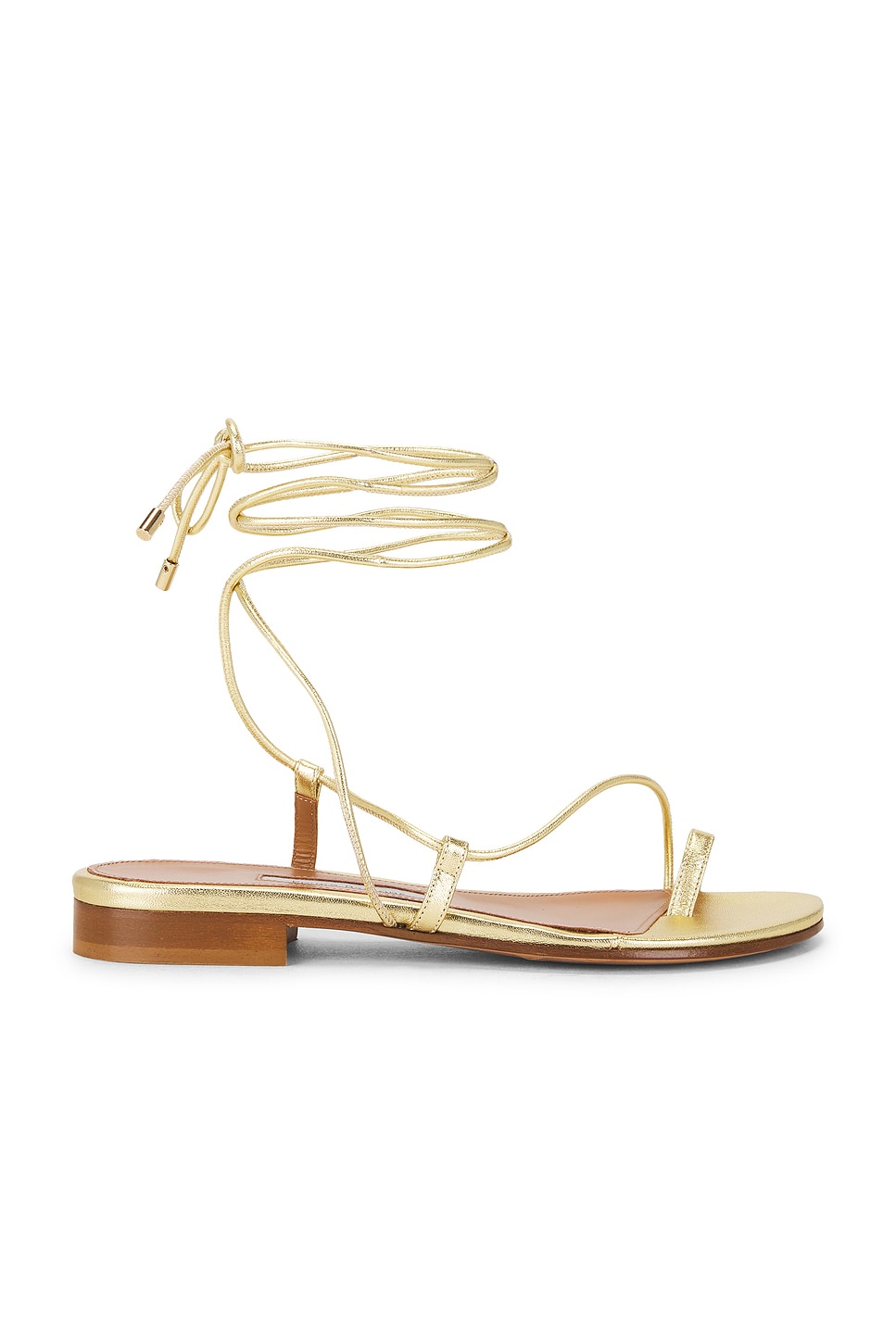 Image 1 of Emme Parsons Susan Sandal in Washed Gold Nappa