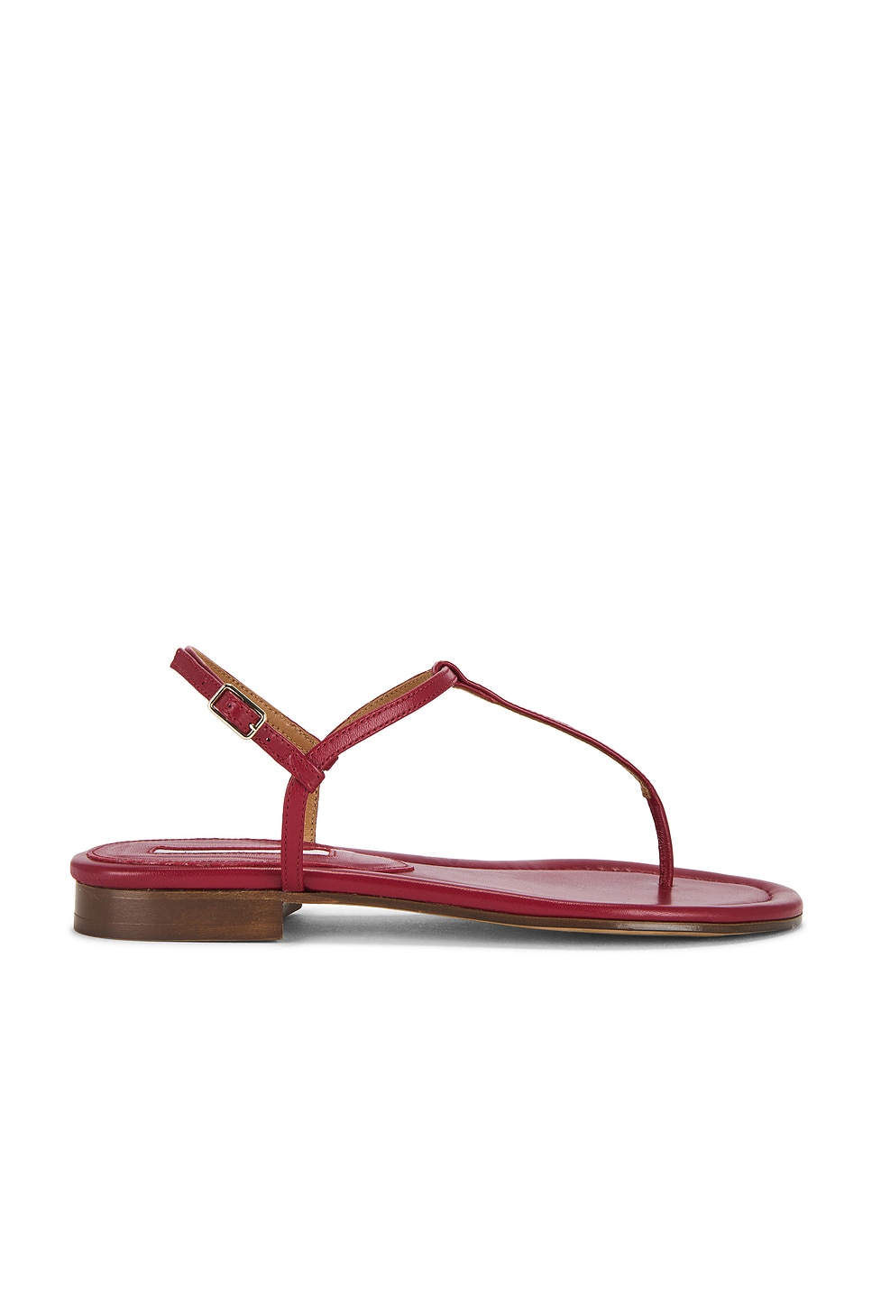 Cecilia Flat in Burgundy