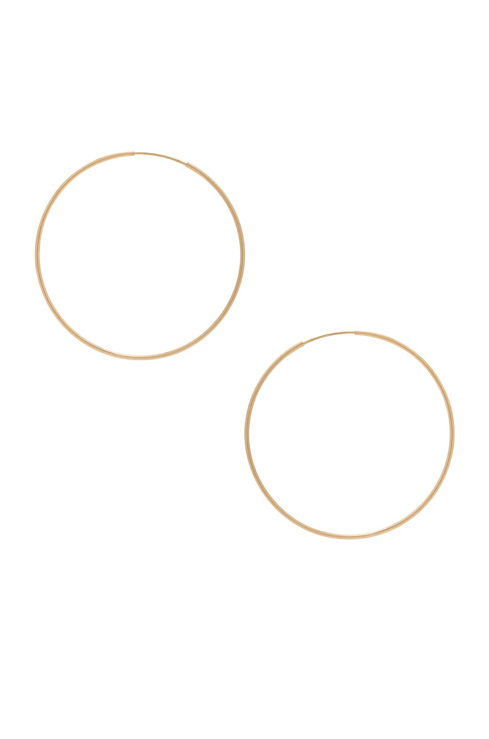 Image 1 of ERTH 14K Gold Hoop II Earring in Gold