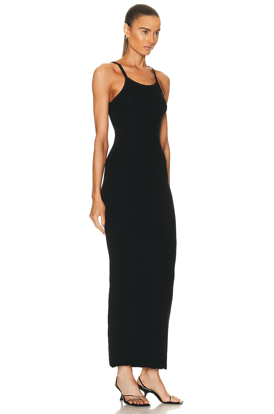 Eterne Tank Maxi Dress in Black | FWRD