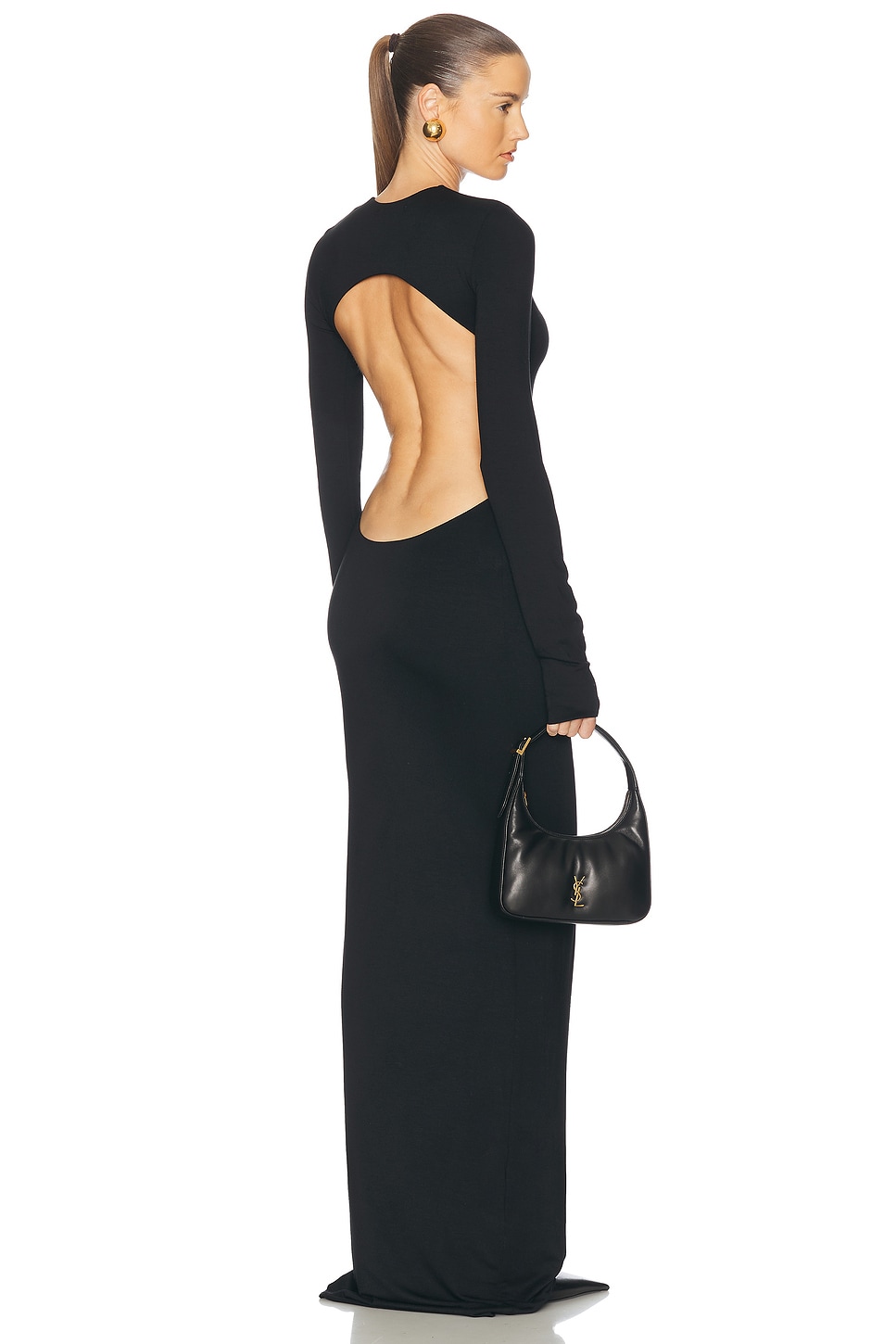 Eterne Stella Maxi Dress in Black