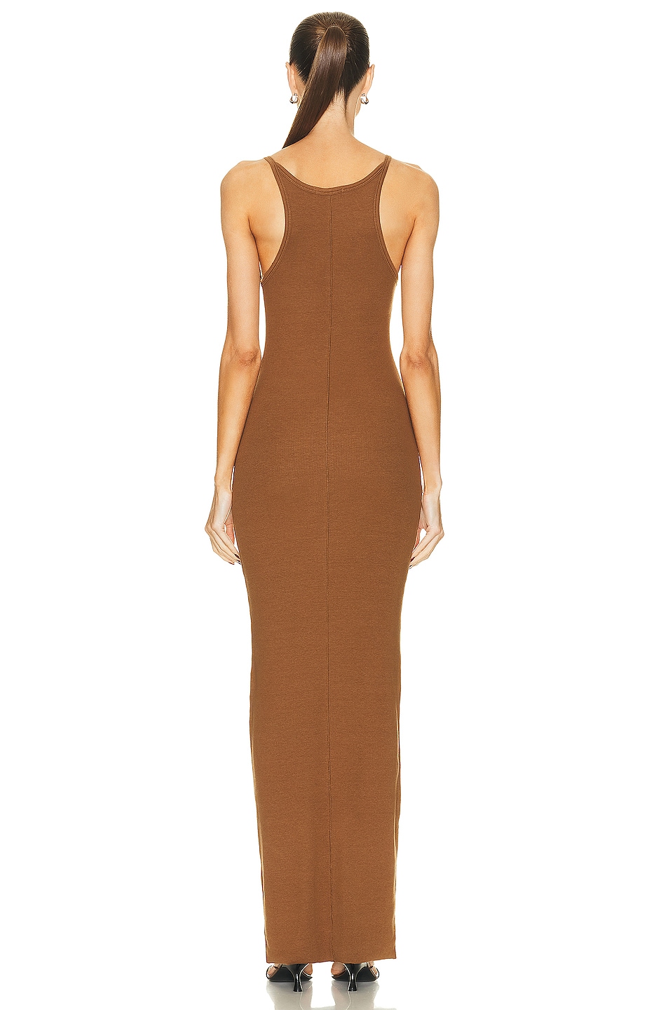 Image 3 of Eterne Tank Maxi Dress in Earth