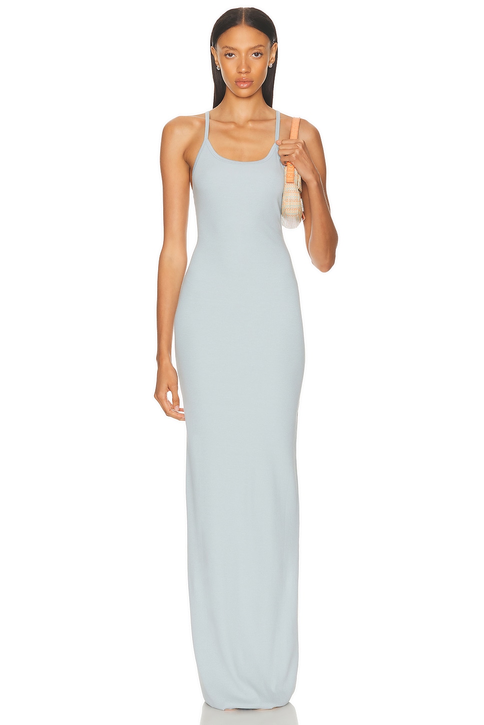 Eterne Tank Maxi Dress in Blue