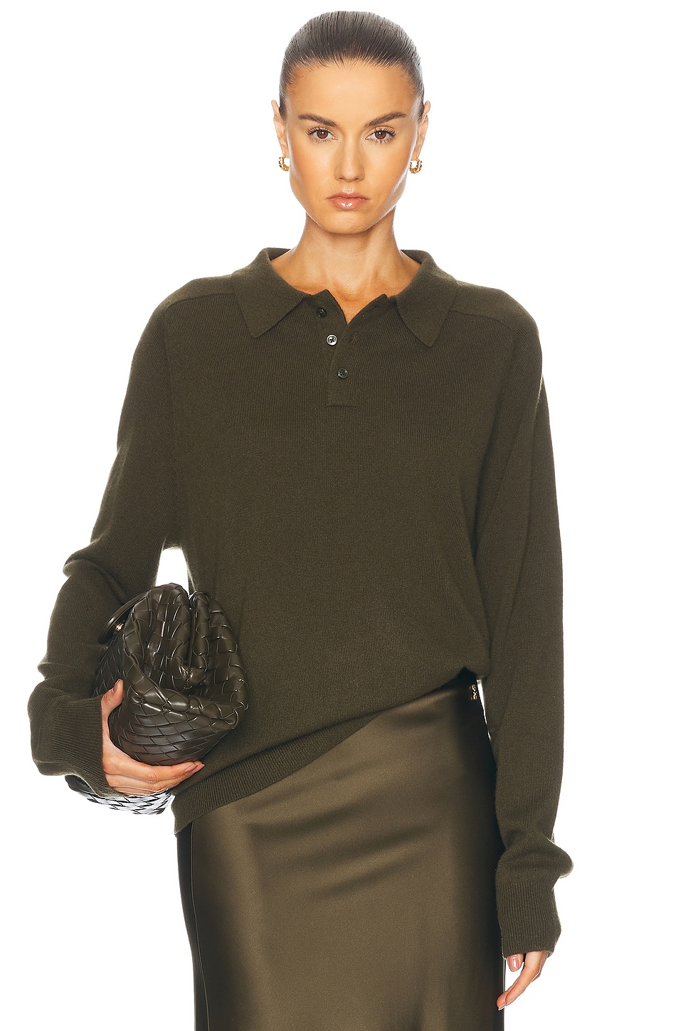 Image 1 of Eterne Brady Sweater in Moss