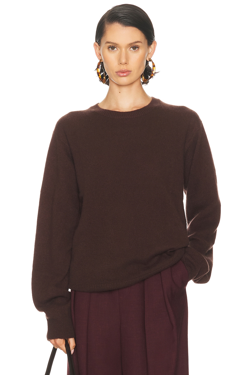 Éterne James Cashmere Sweater In Brown