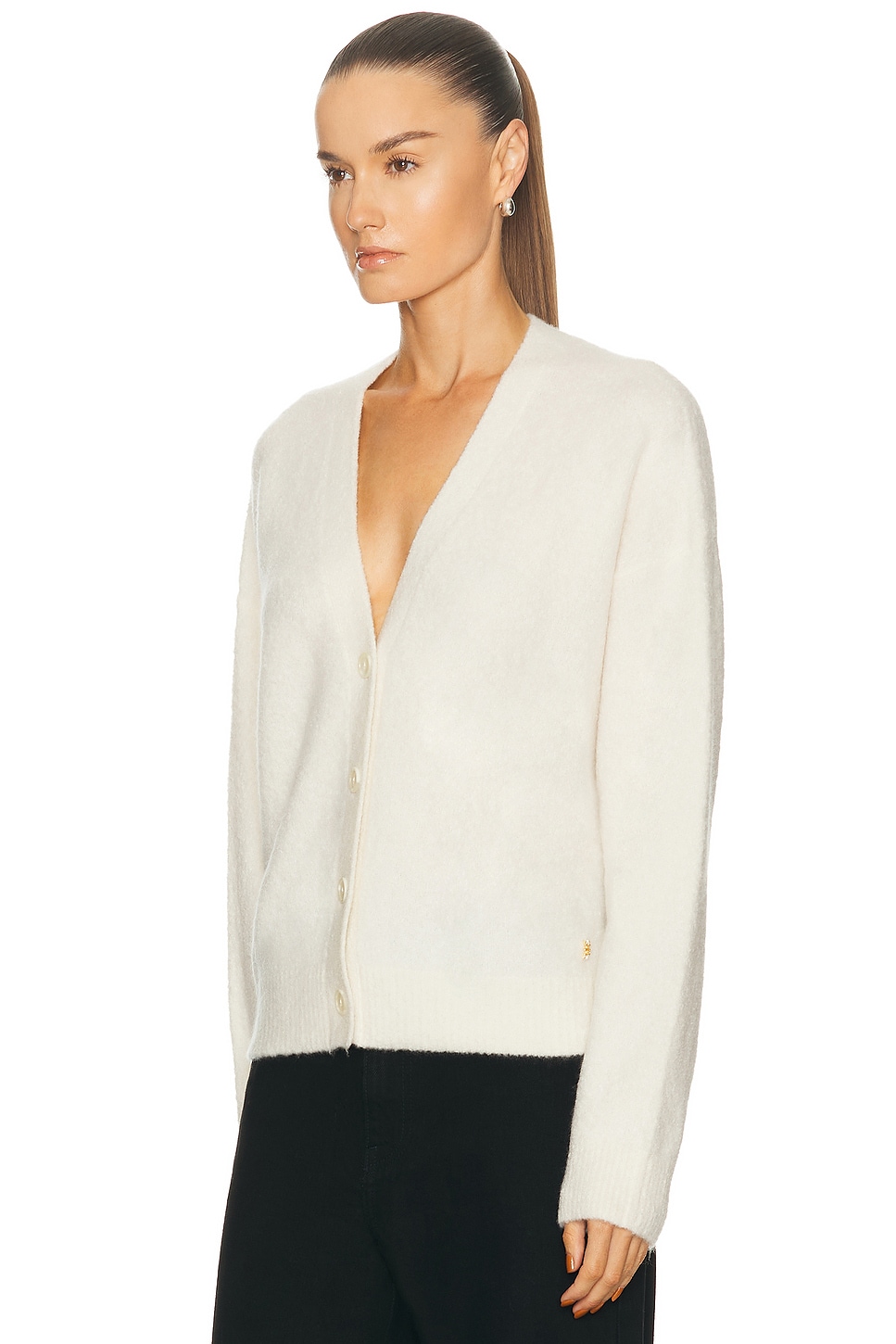 Éterne Walt Cardigan In White