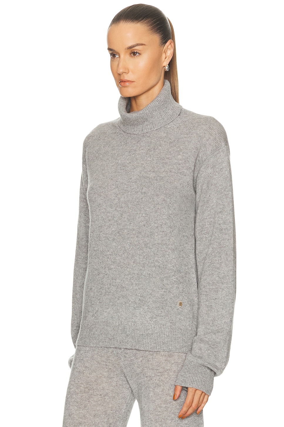 Éterne Keaton Cashmere Sweater In Gray