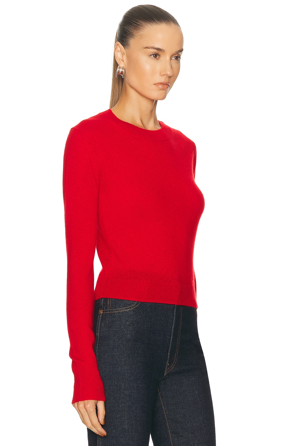 Éterne Francis Cashmere Sweater In Red