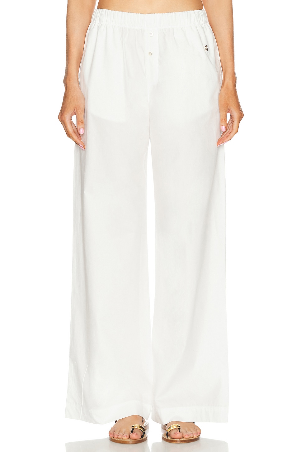 Image 1 of Eterne Lounge Pant in White
