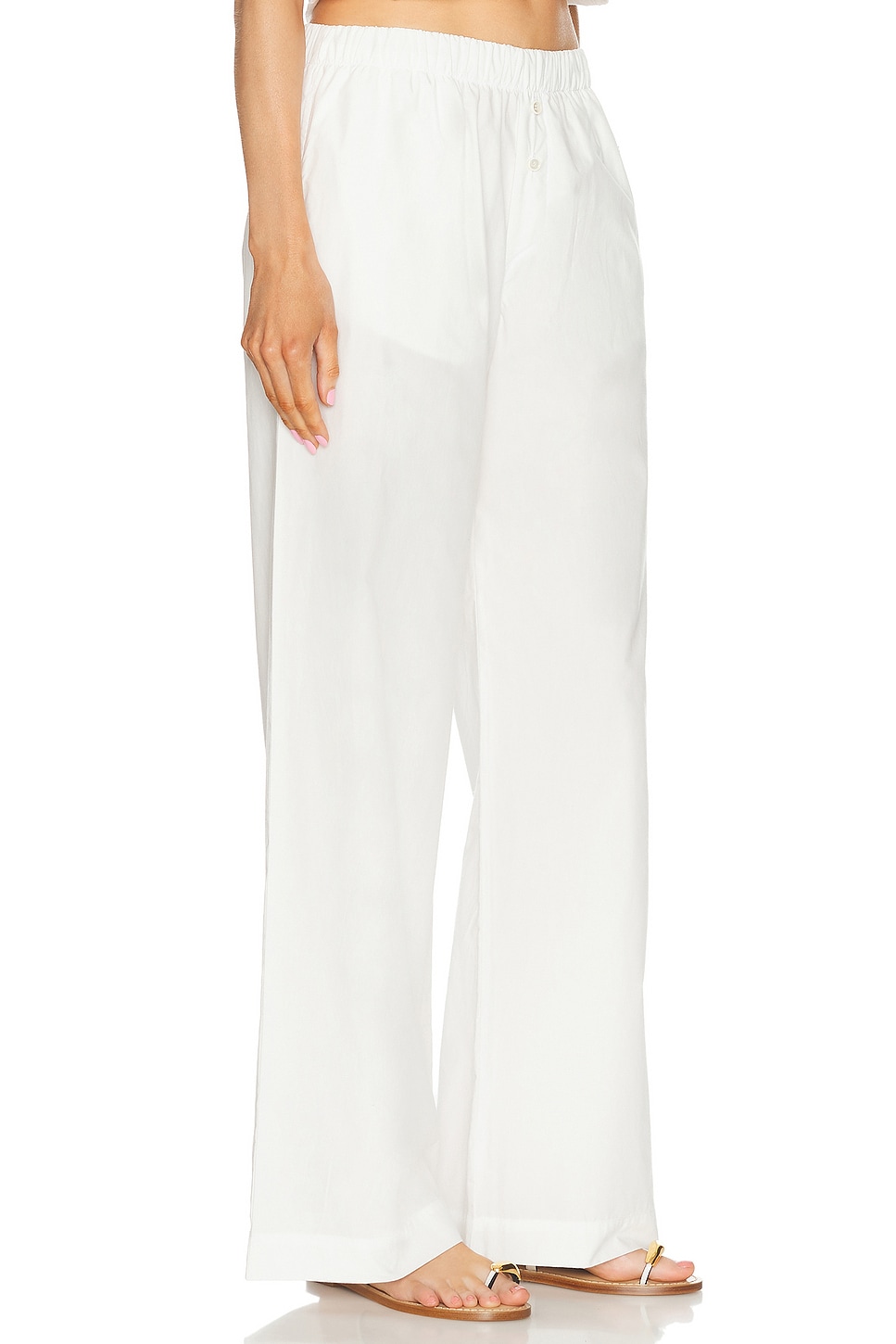 Shop Éterne Lounge Pant In White