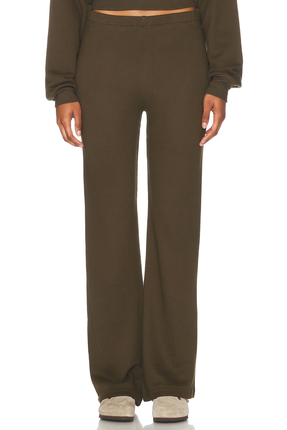 Image 1 of Eterne Straight Leg Sweatpant in Moss