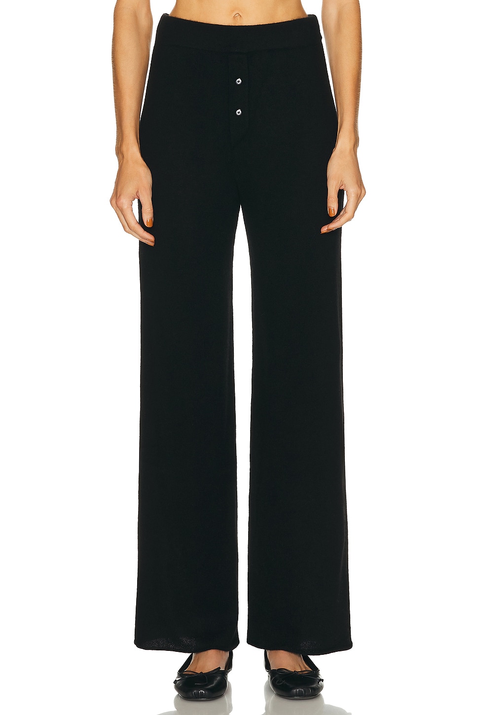 Éterne Cruz Cashmere Pant In Black