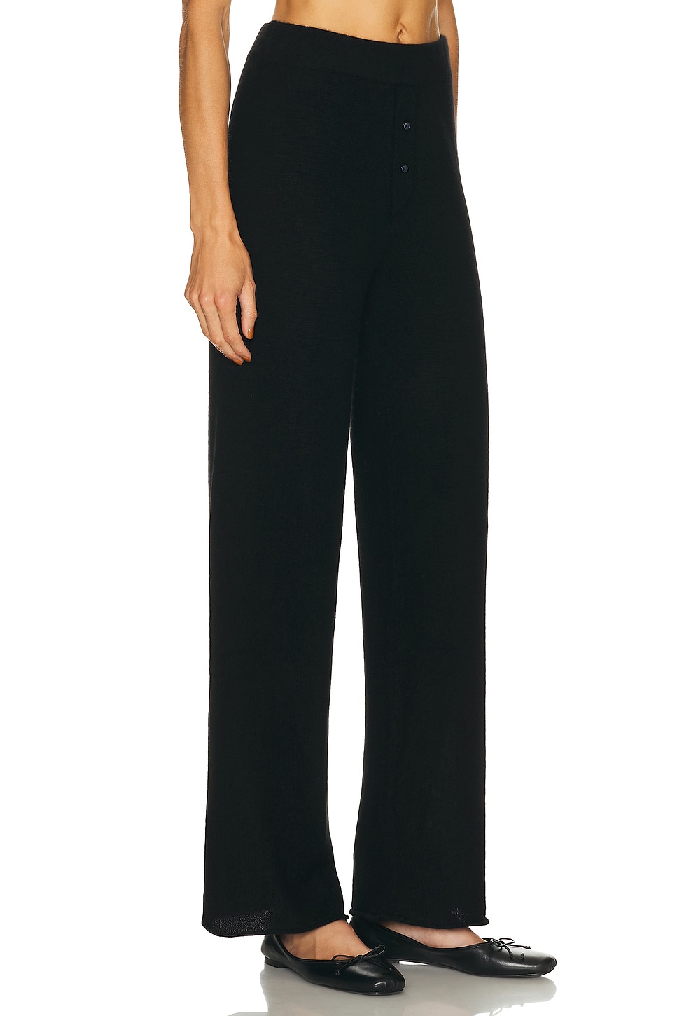 Éterne Cruz Cashmere Pant In Black
