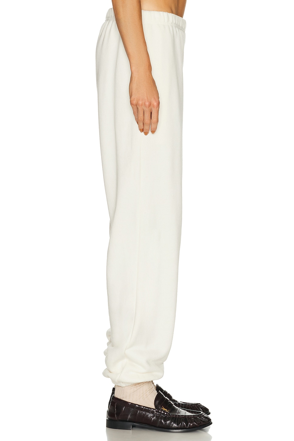 Éterne Boyfriend Pocket Sweatpant In White