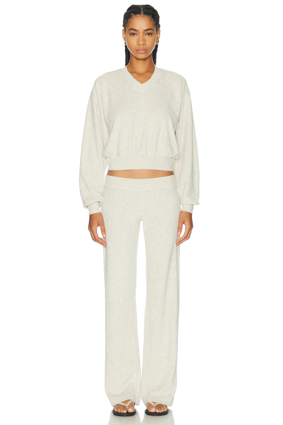 Eterne Low Rise Lounge Terry Pant | Thumbnail 5