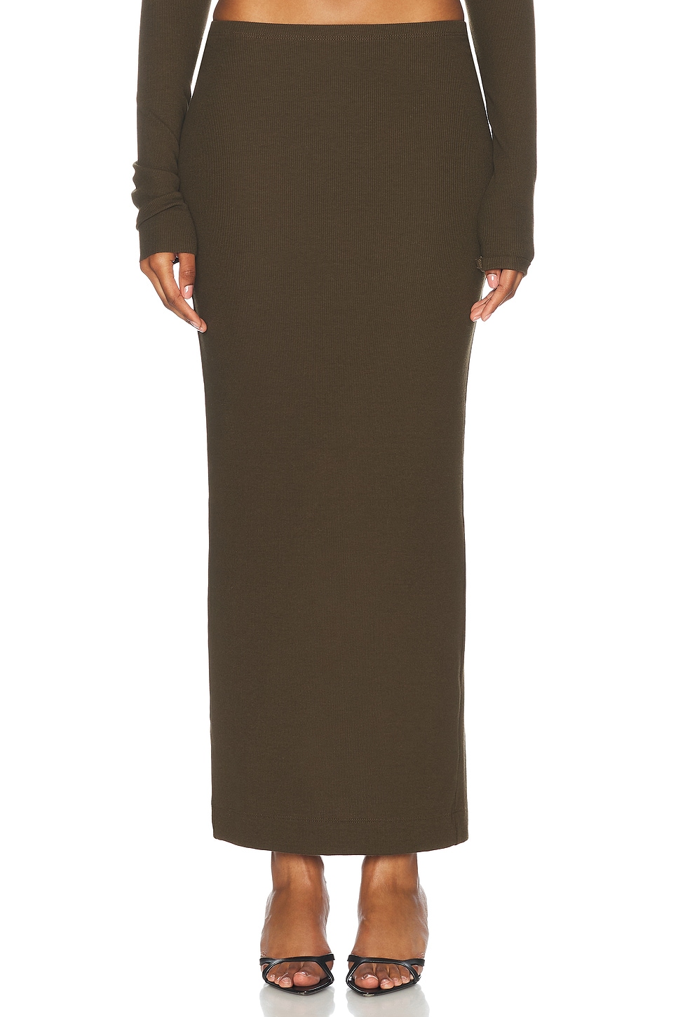 Image 1 of Eterne Emma Skirt in Moss