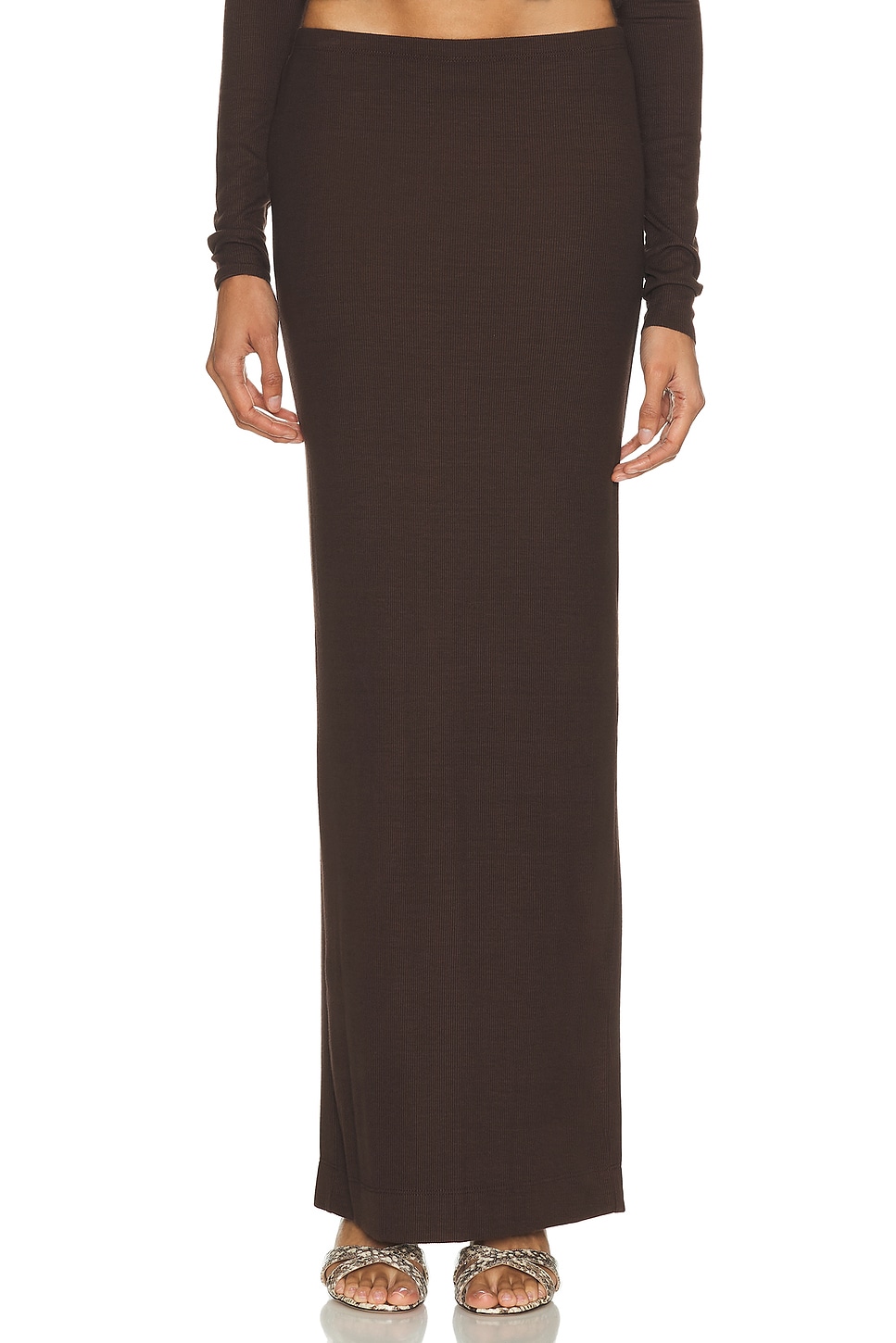 Image 1 of Eterne Emma Skirt in Espresso