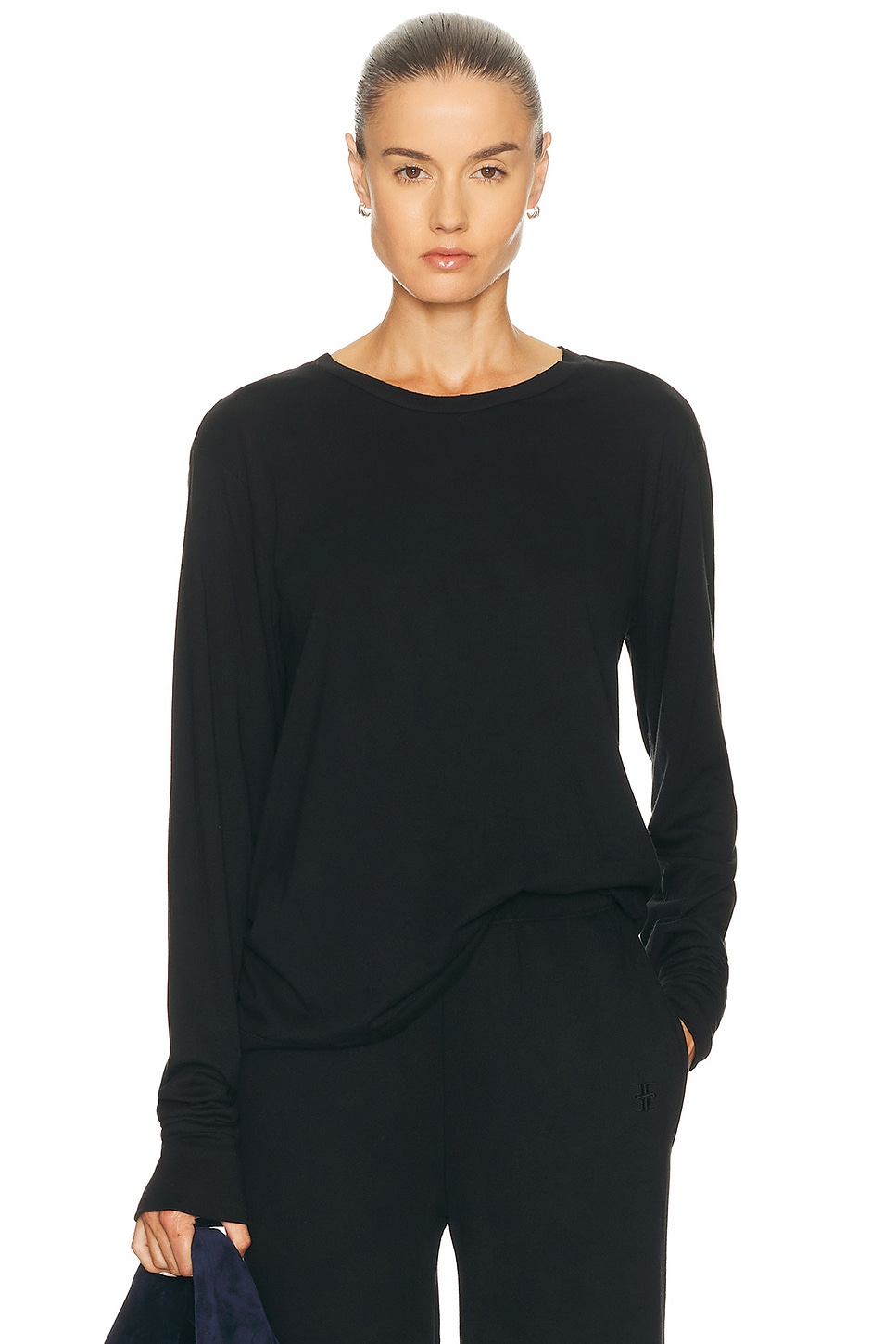 Long Sleeve Boyfriend Top