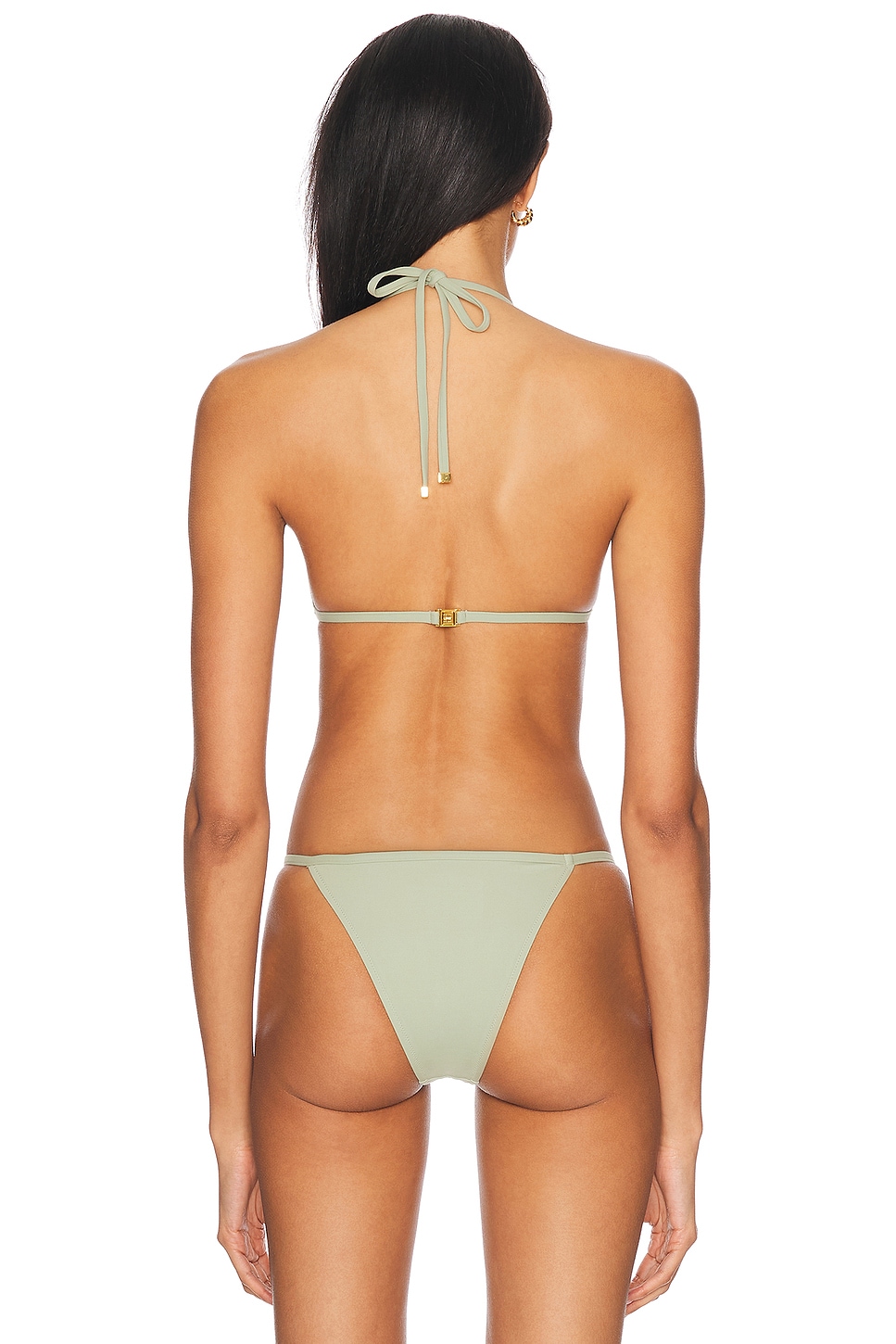 Image 3 of Eterne Thea Bikini Top in Sage