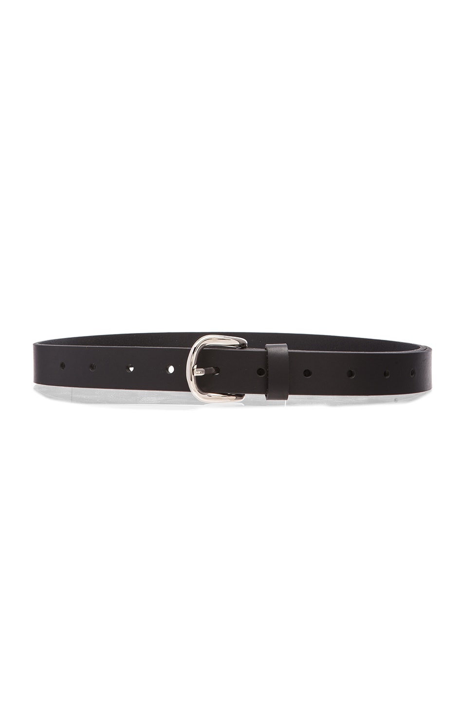 Image 1 of Isabel Marant Etoile Zap Leather Belt in Black