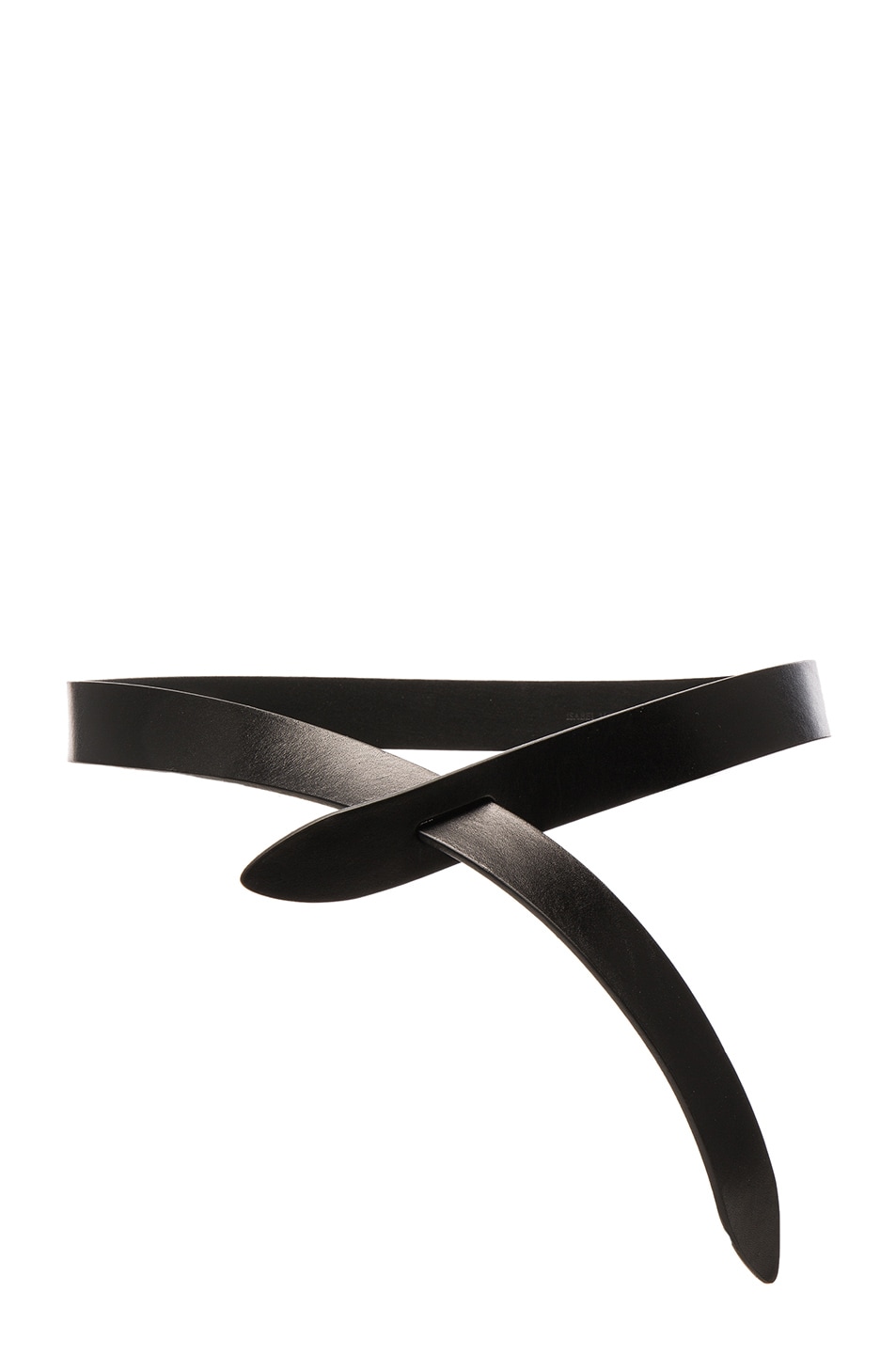 Image 1 of Isabel Marant Etoile Lecce Leather Belt in Black