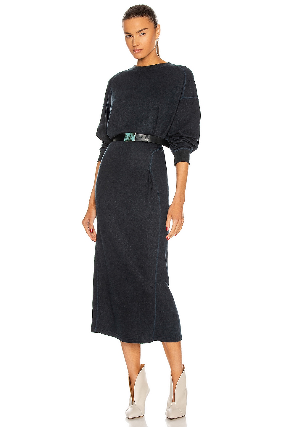 Image 1 of Isabel Marant Etoile Meg Dress in Faded Black