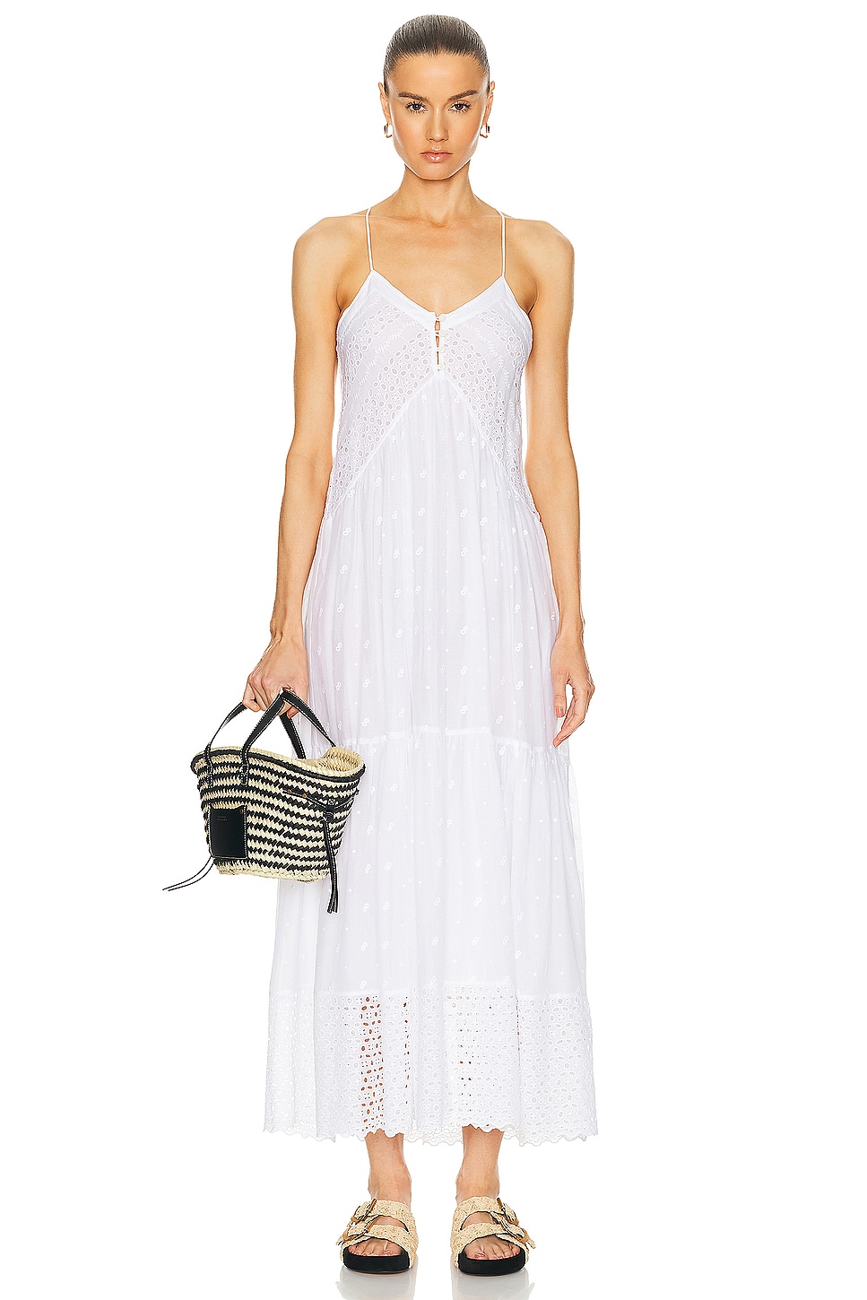 Image 1 of Isabel Marant Etoile Sabba Dress in White