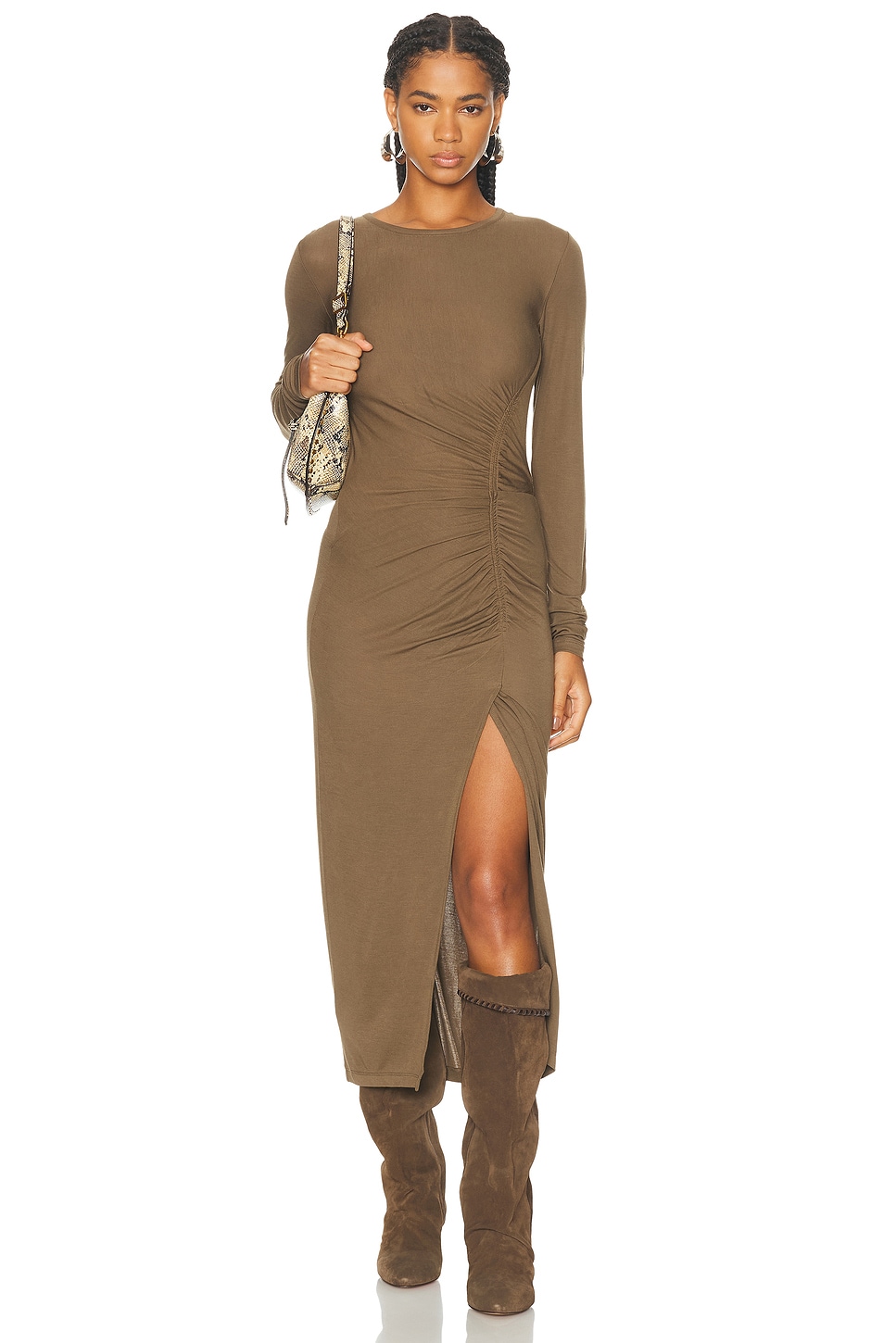 Jelina Dress in Olive