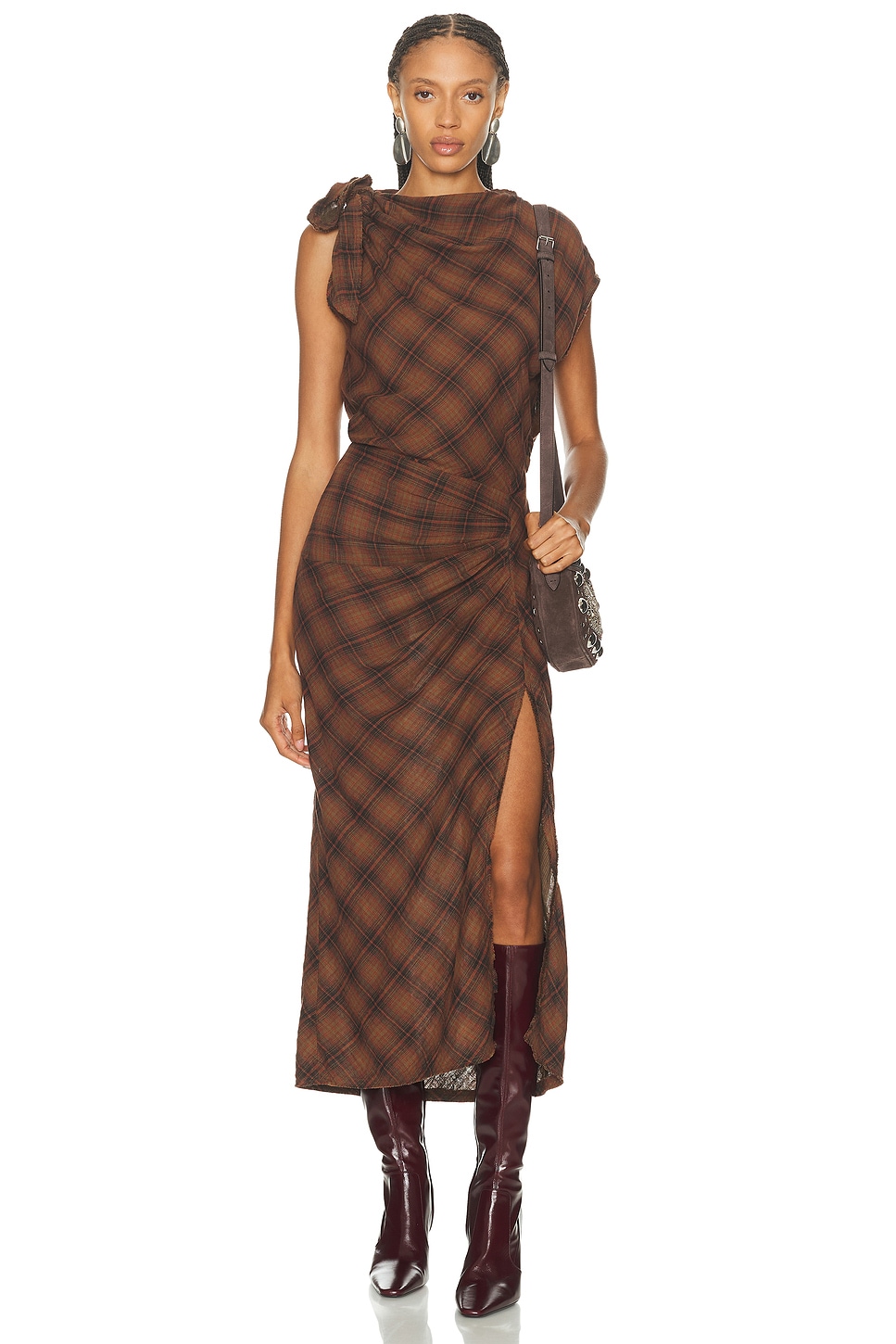 Image 1 of Isabel Marant Etoile Naerys Dress in DARK BRONZE