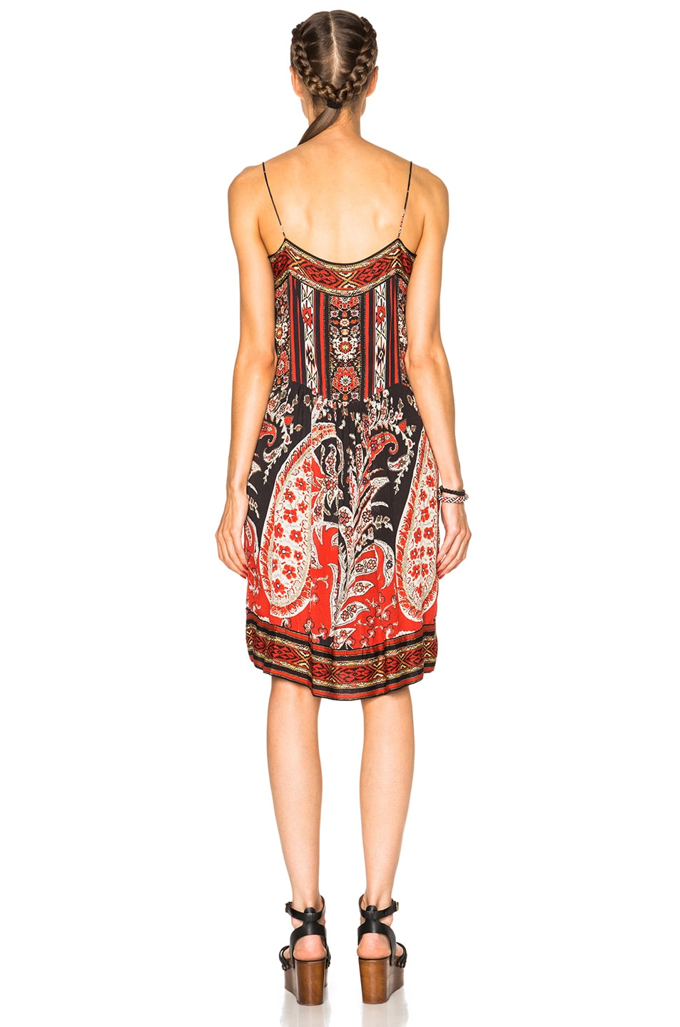 isabel marant paisley dress