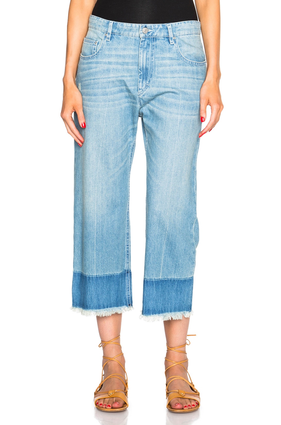 Image 1 of Isabel Marant Etoile Pryam Jeans in Blue