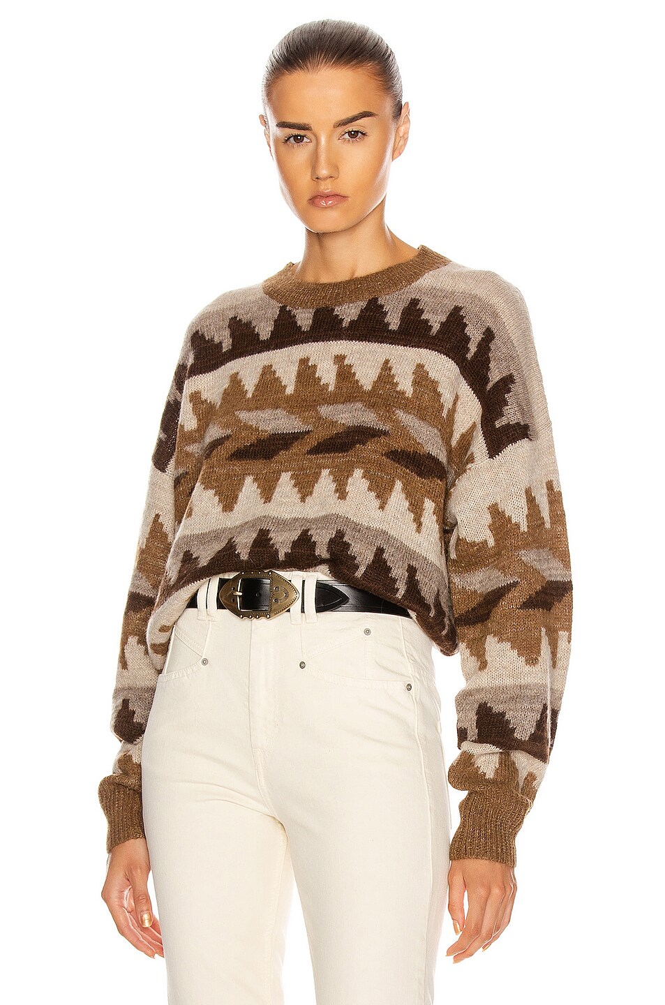 Image 1 of Isabel Marant Etoile Gatsy Sweater in Brown