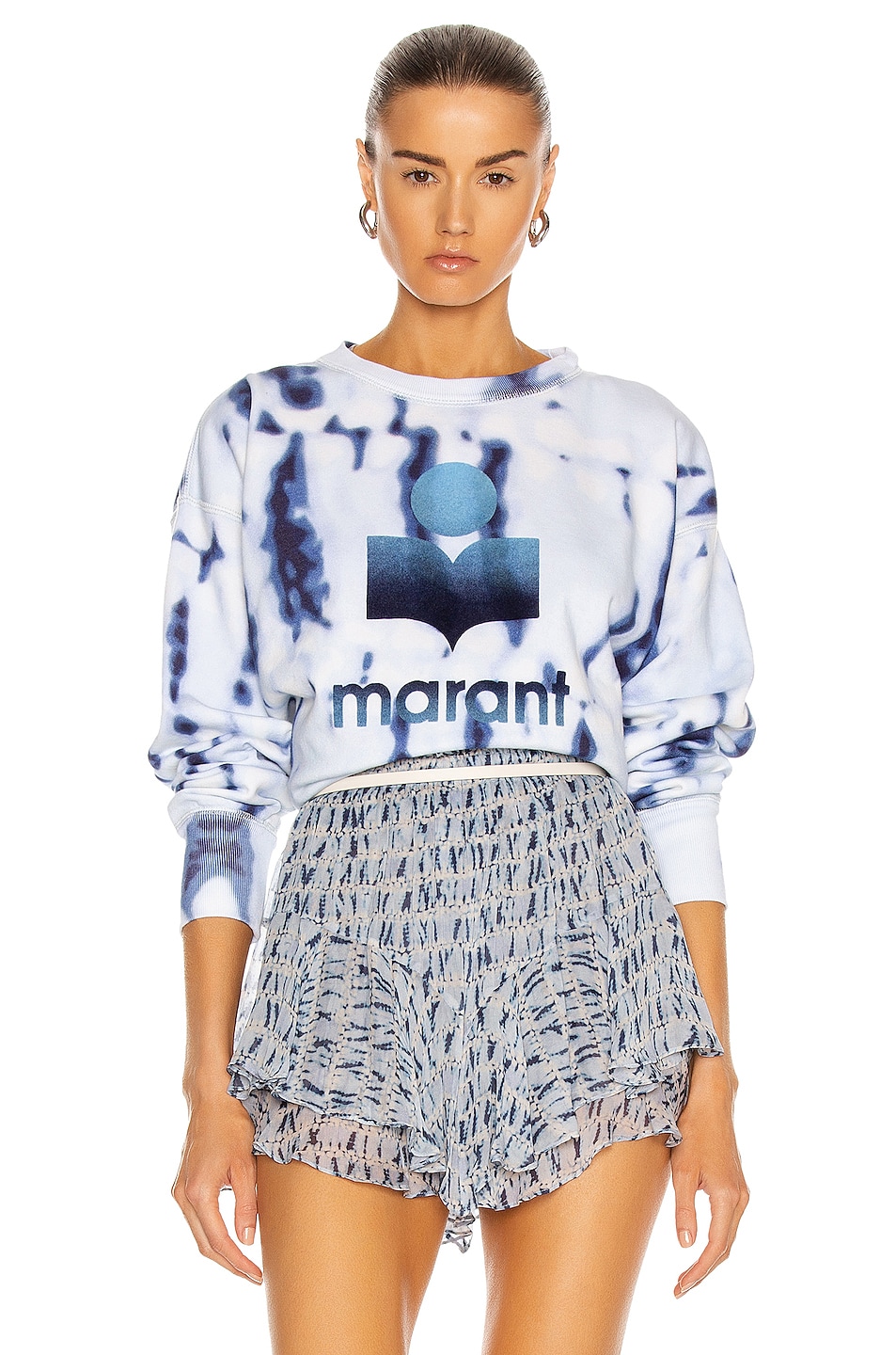 Image 1 of Isabel Marant Etoile Mobyli Sweatshirt in Blue