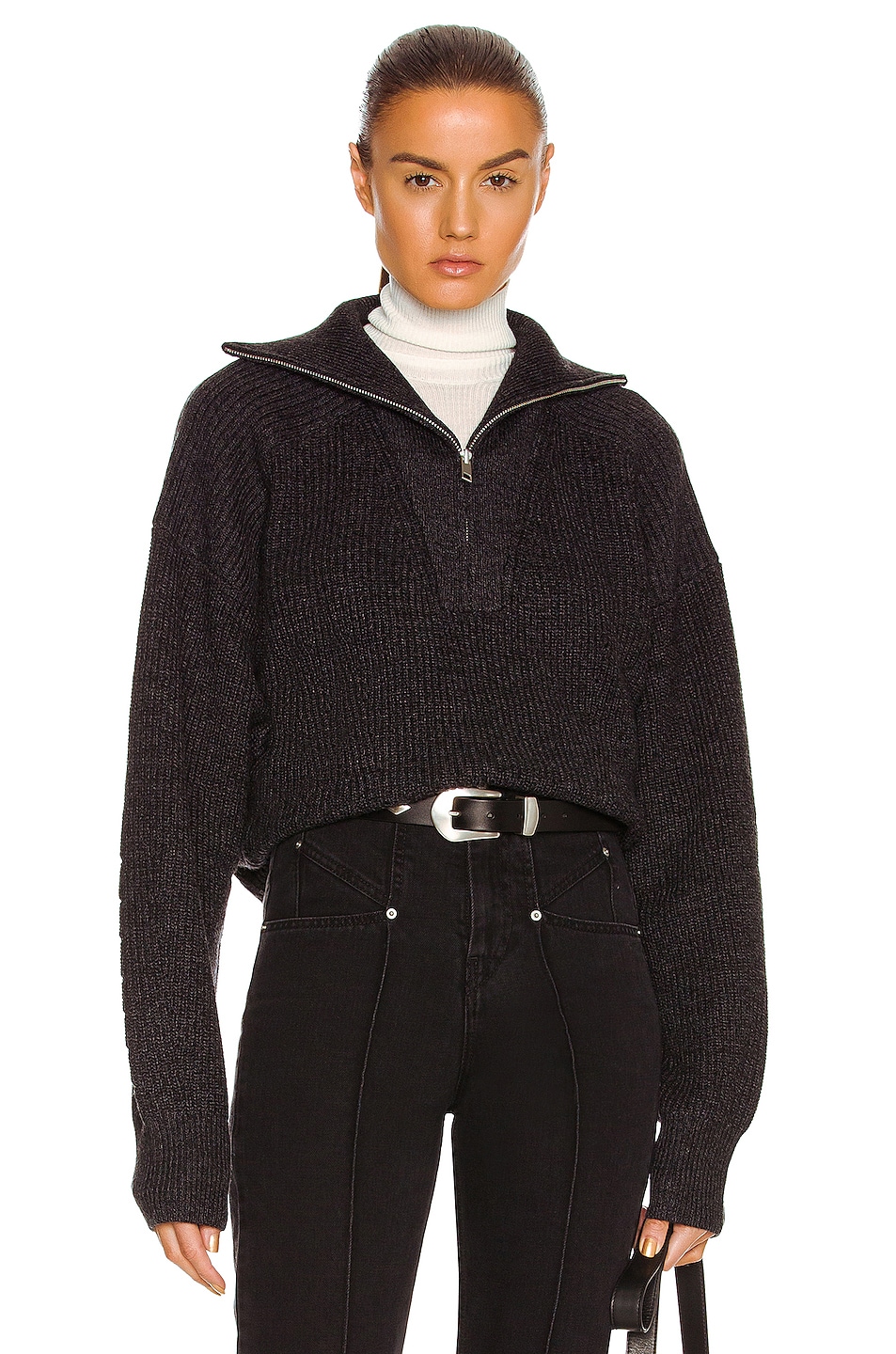 Image 1 of Isabel Marant Etoile Benny Sweater in Anthracite