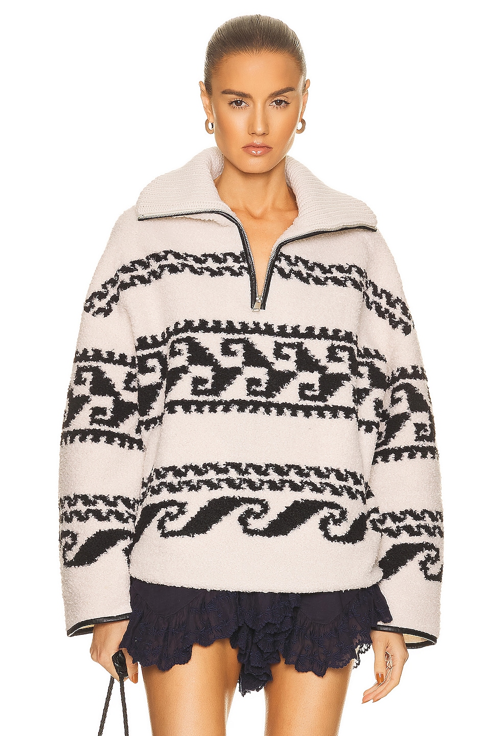 Image 1 of Isabel Marant Etoile Marner Pullover Sweater in Ecru