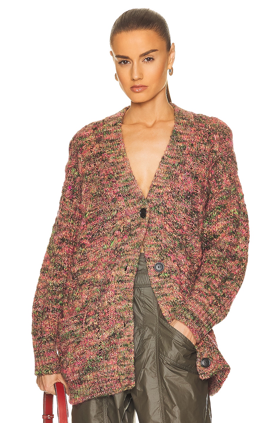 Image 1 of Isabel Marant Etoile Roswelly Cardigan in Multicolor