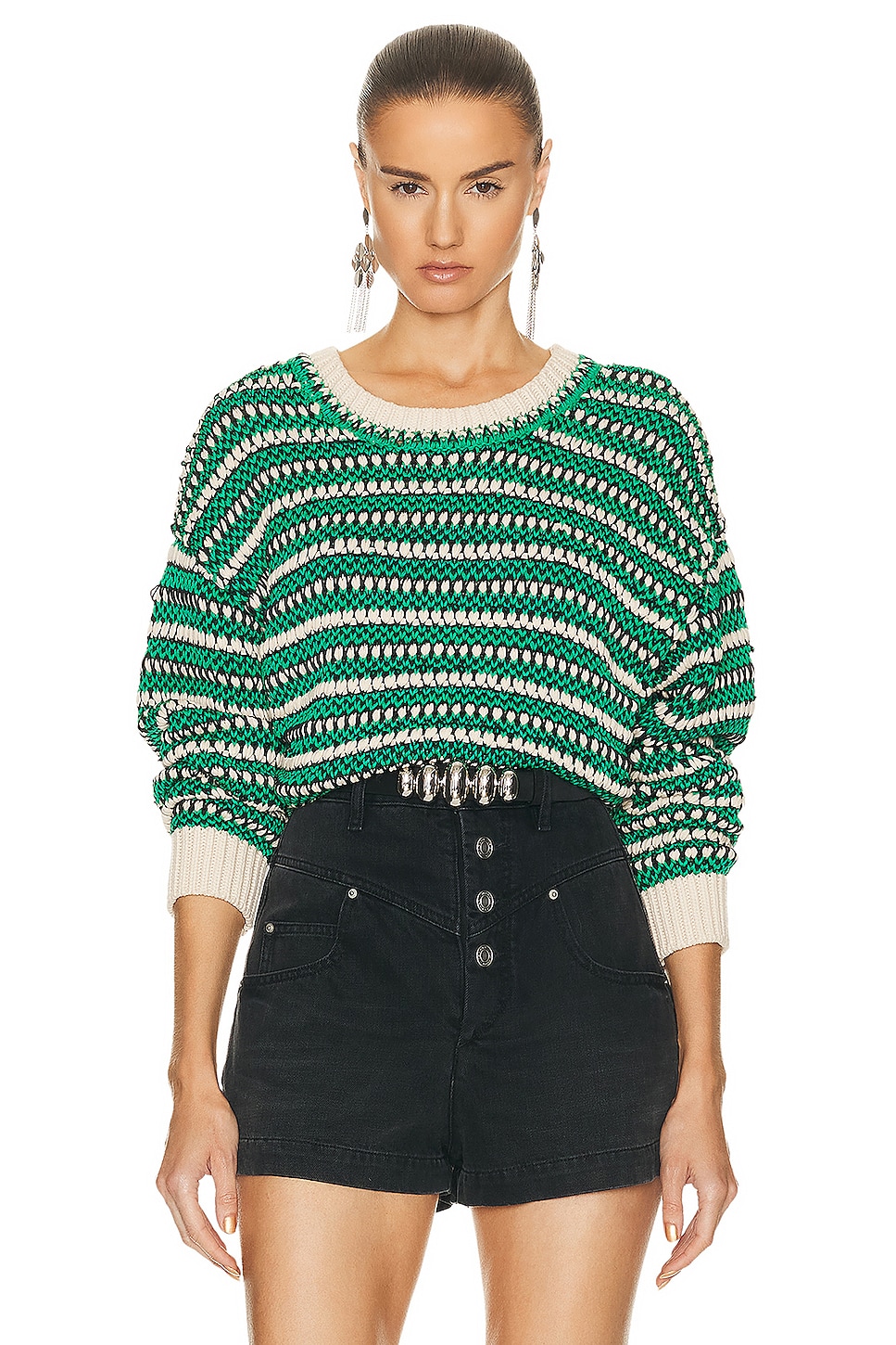 Image 1 of Isabel Marant Etoile Hilo Sweater in Mint Green
