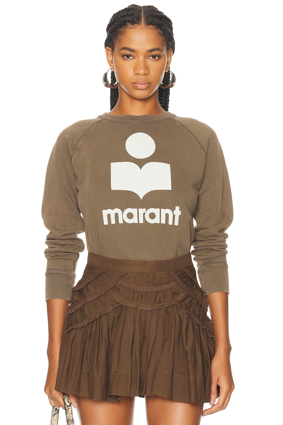 Millyny Sweatshirt in Olive
