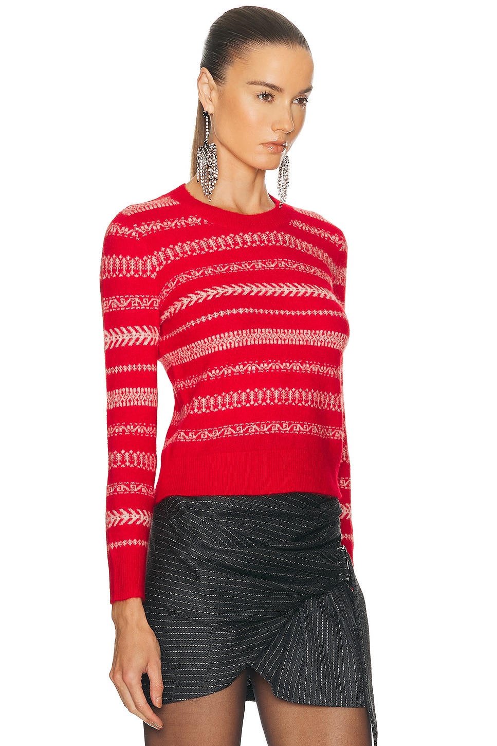 Isabel Marant Étoile Amity Sweater In Red
