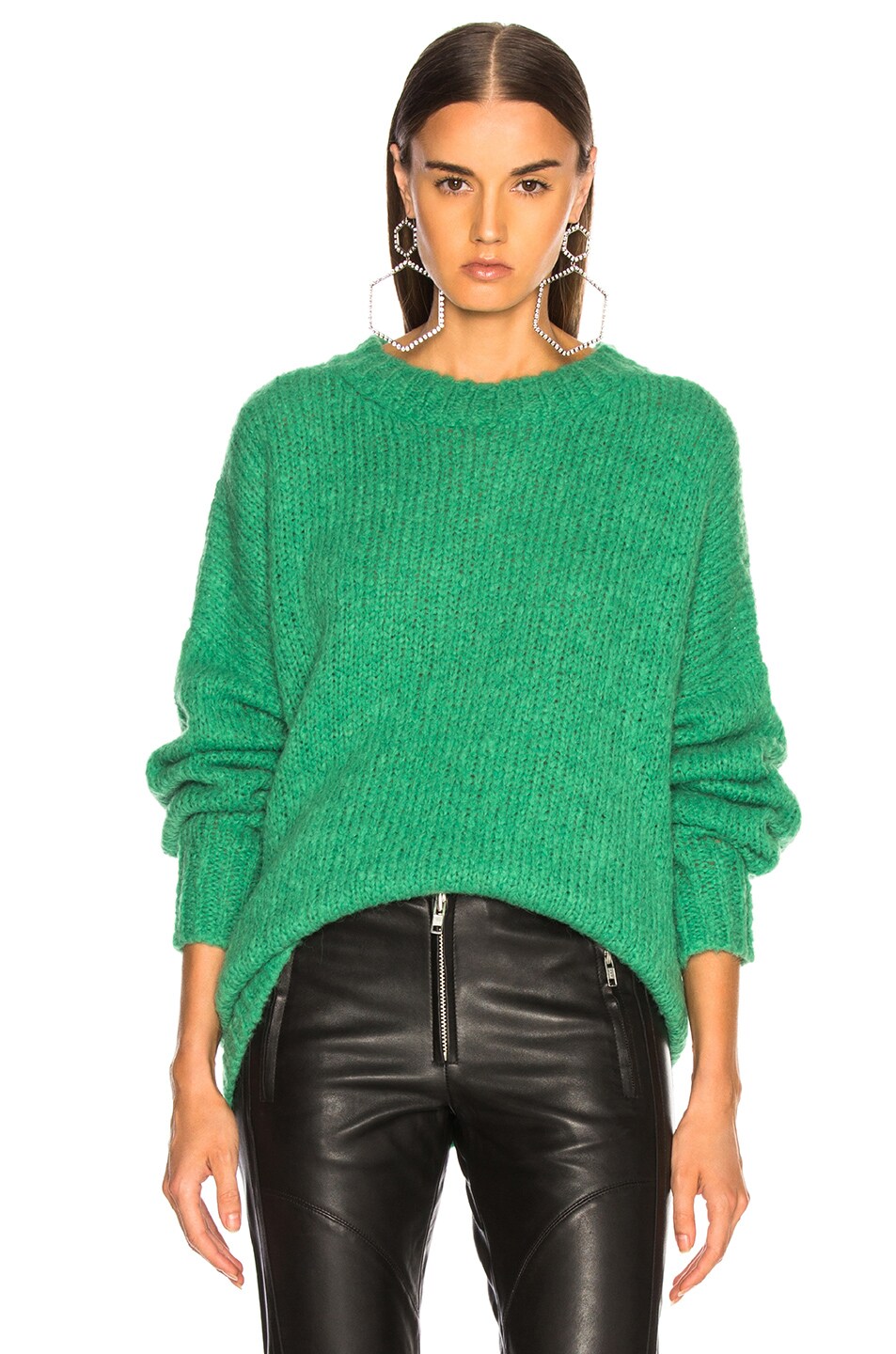Image 1 of Isabel Marant Etoile Sayers Sweater in Green