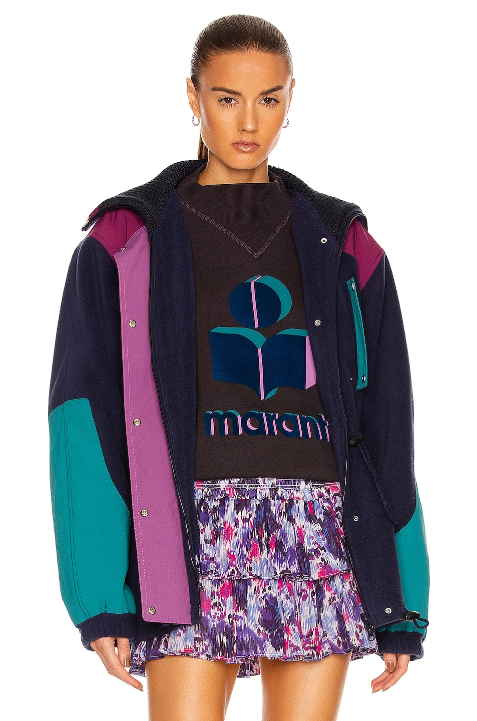 Image 1 of Isabel Marant Etoile Montana Jacket in Celadon