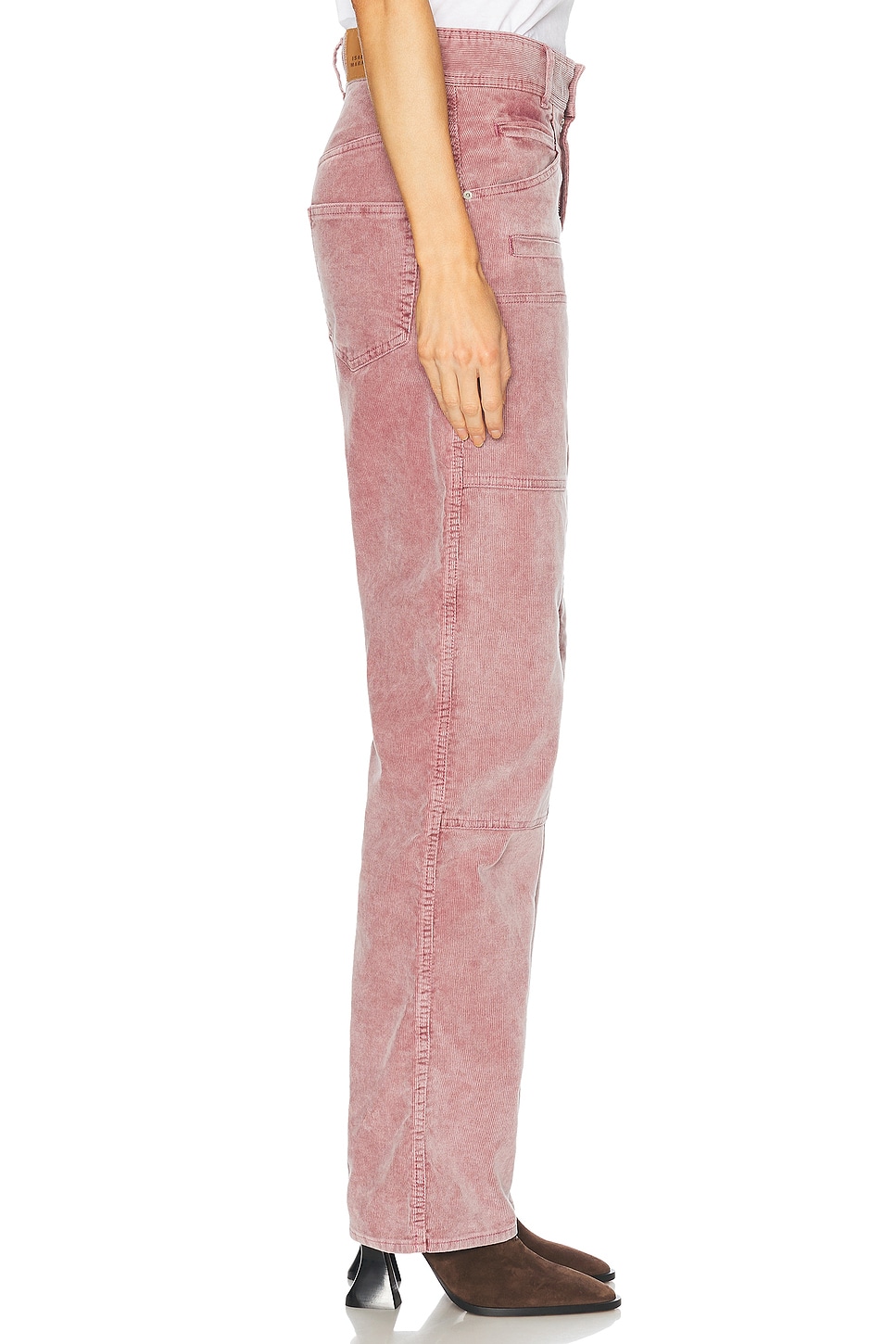 Image 3 of Isabel Marant Etoile Lois Pant in Rosewood