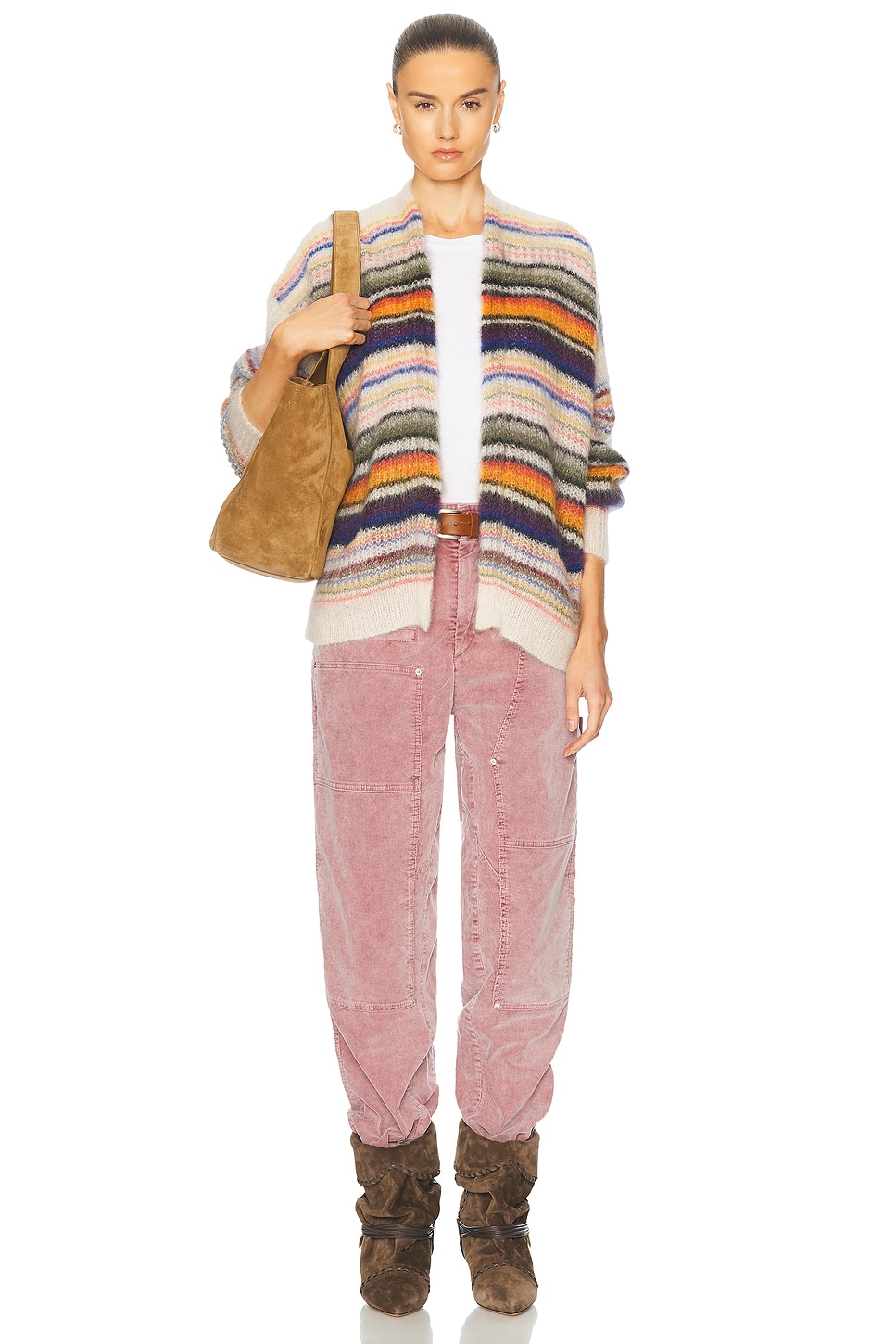 Image 5 of Isabel Marant Etoile Lois Pant in Rosewood