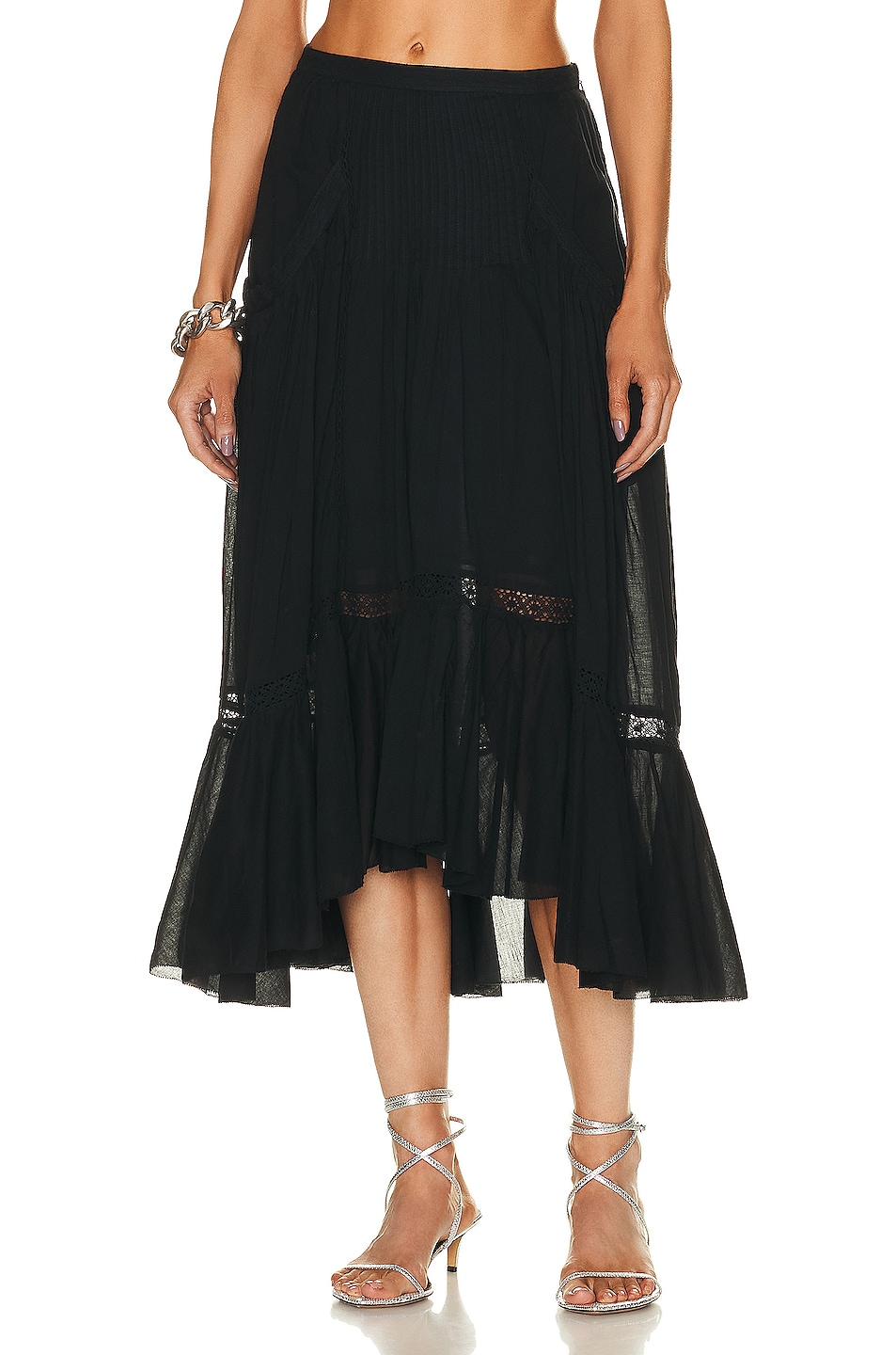 Image 1 of Isabel Marant Etoile Mugiana Skirt in Black