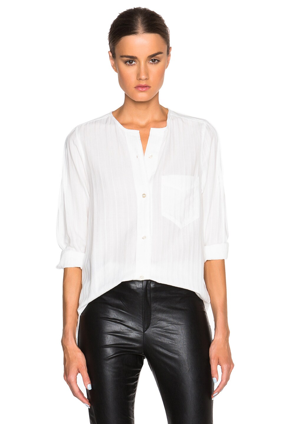 Image 1 of Isabel Marant Etoile Nell Dancing Shirt in White