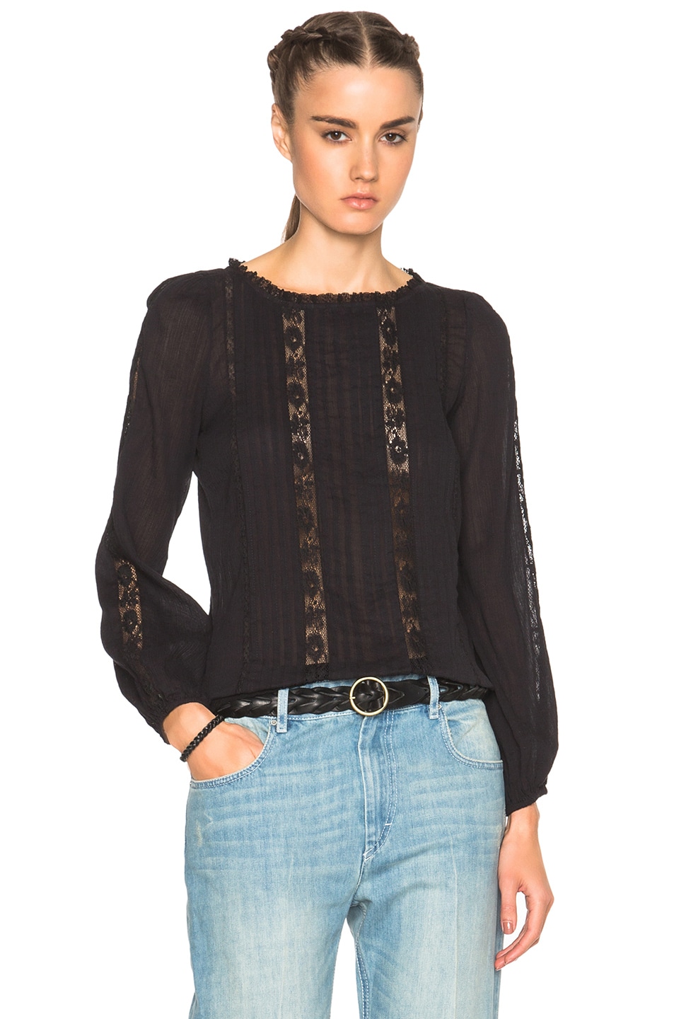 Image 1 of Isabel Marant Etoile Mayra New Vintage Shirt in Black