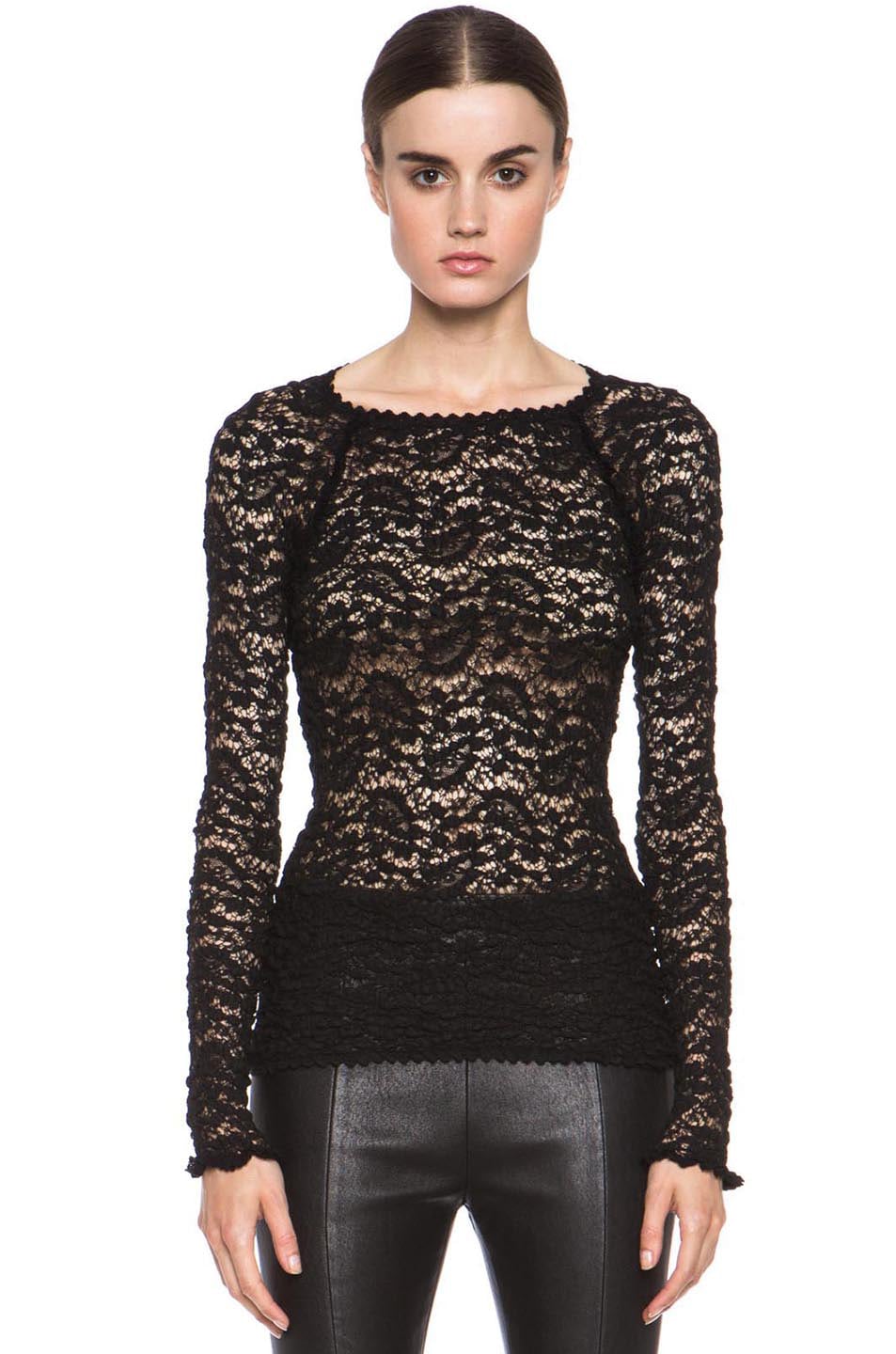 Image 1 of Isabel Marant Etoile York Knit Top in Black